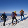 Oben auf Snæfellsjökull Gletscher, West-Island